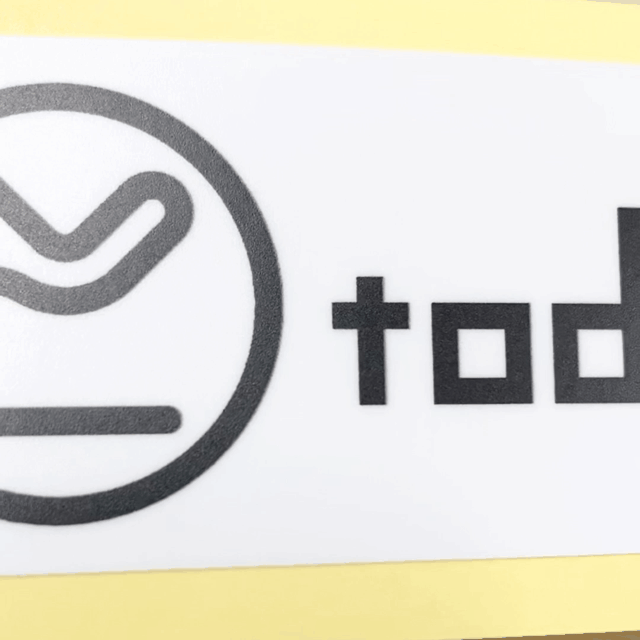 hatten 光と水に強い屋外用ステッカー Outdoor stickers resistant to light and water