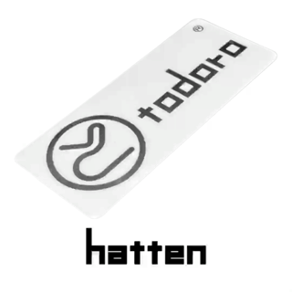 hatten 光と水に強い屋外用ステッカー Outdoor stickers resistant to light and water