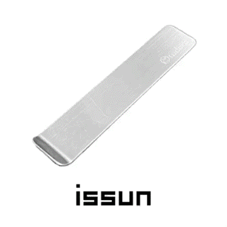 issun シンプルで小さいステンレスのしおり simple small stainless steel bookmark